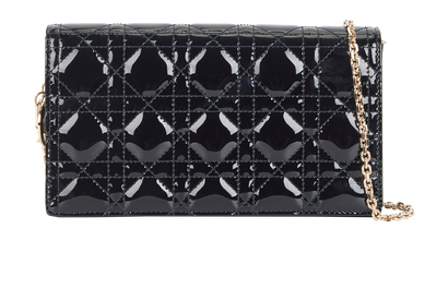 Lady Dior Cannage Pouch, front view